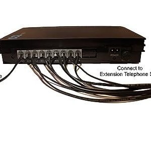 Copper Connections RJ11 108SU EPABX with Advanced Features - Black