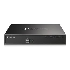 TP-Link VIGI NVR1016H VIGI 16 Channel Network Video Recorder | H.265+ | 24/7 Continuous Recording | Real-Time Live View | Remote Monitoring | ONVIF | Two-Way Audio CCTV